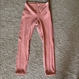 Size 6 Lululemon Align Leggings Dusty Coral Light Pink